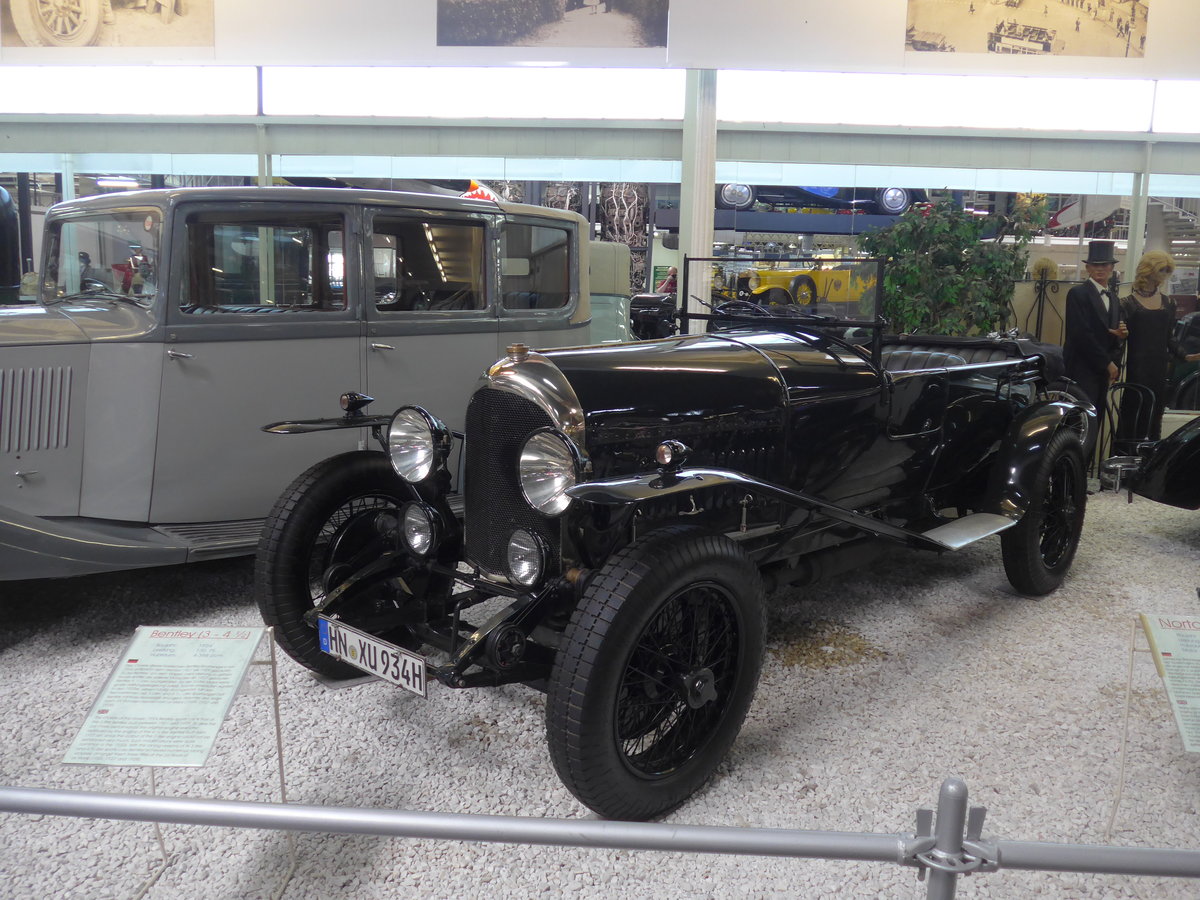 (205'121) - Bentley - HN-XU 934H - am 13. Mai 2019 in Sinsheim, Museum