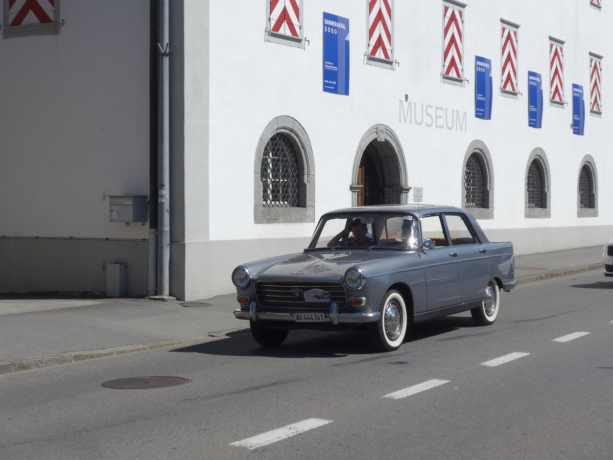(206'053) - Peugeot - AG 444'341 - am 8. Juni 2019 in Sarnen, OiO
