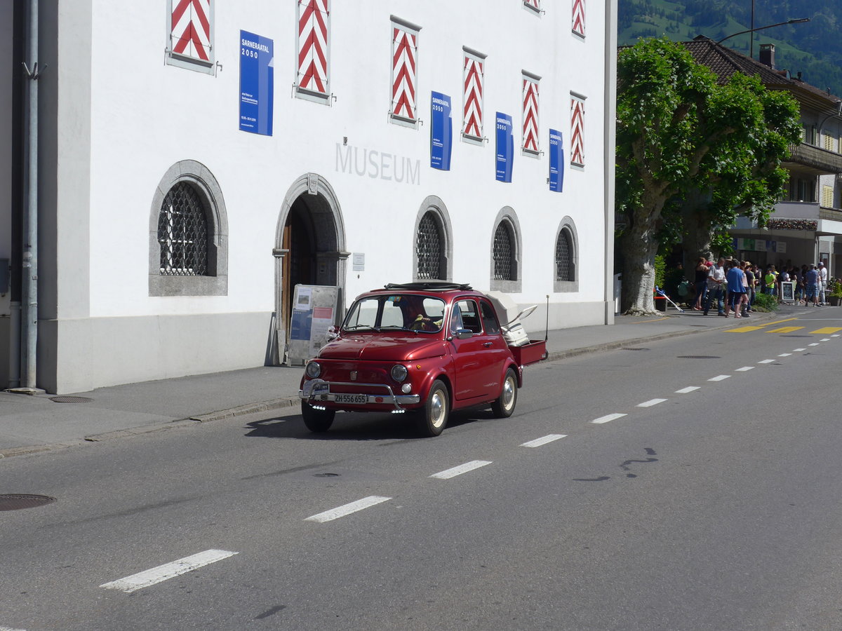 (206'076) - Fiat - ZH 556'655 - am 8. Juni 2019 in Sarnen, OiO