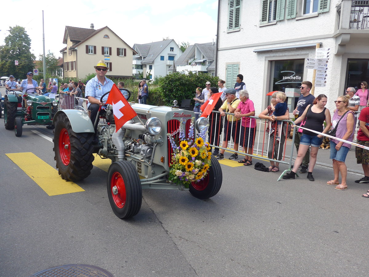 (206'721) - Hrlimann am 23. Juni 2019 am Jodlerfest-Umzug in Winterthur