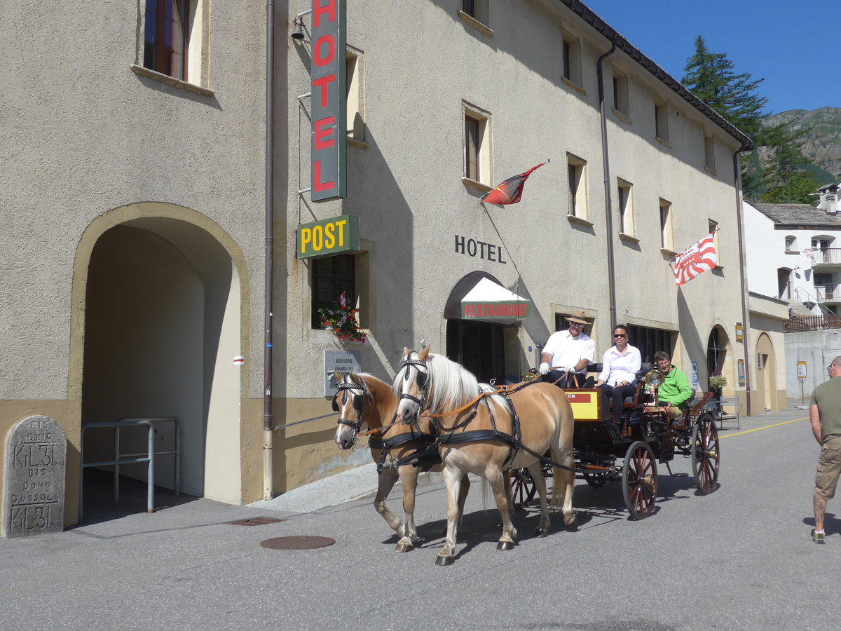 (208'317) -  Alte Simplonpost  am 3. August 2019 in Simplon Dorf