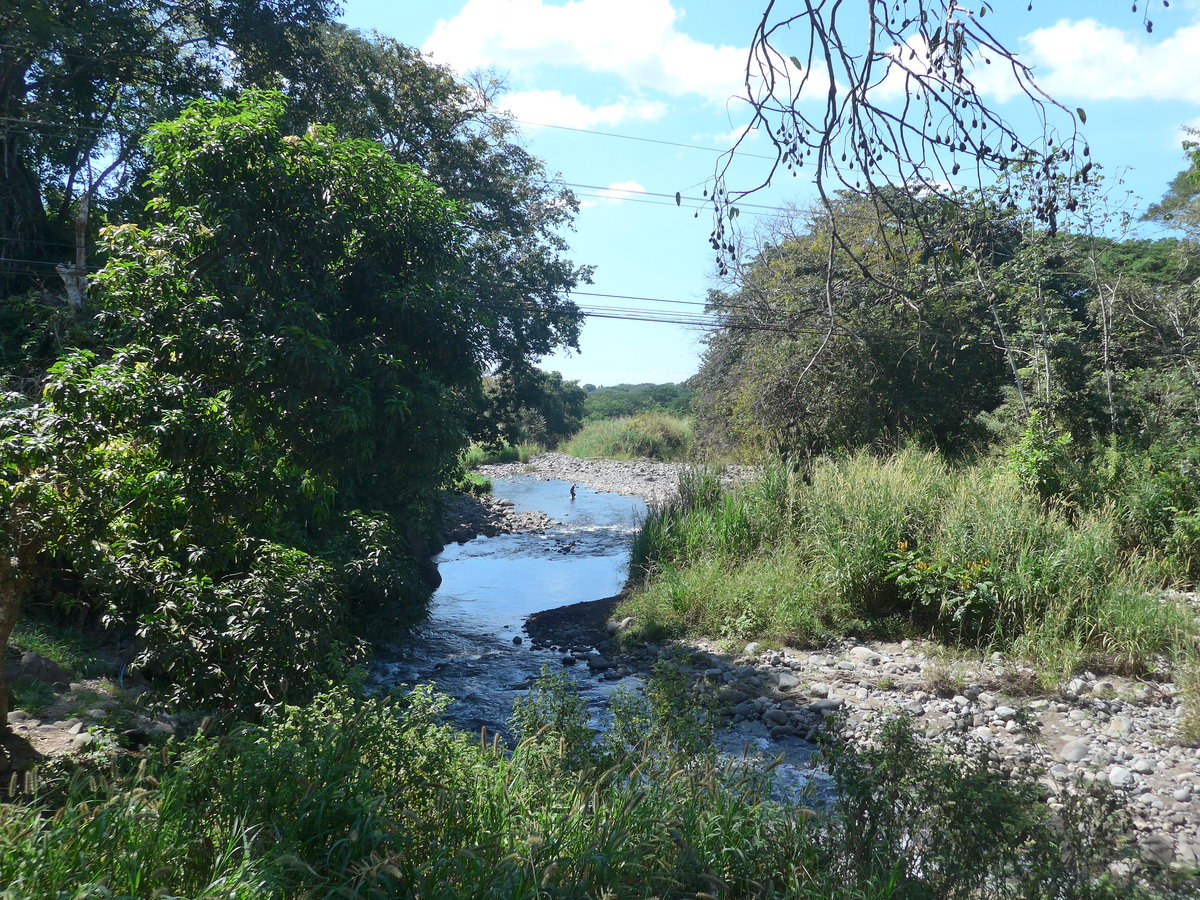 (212'495) - Der Rio Ciruelas am 26. November 2019 in San Bosco