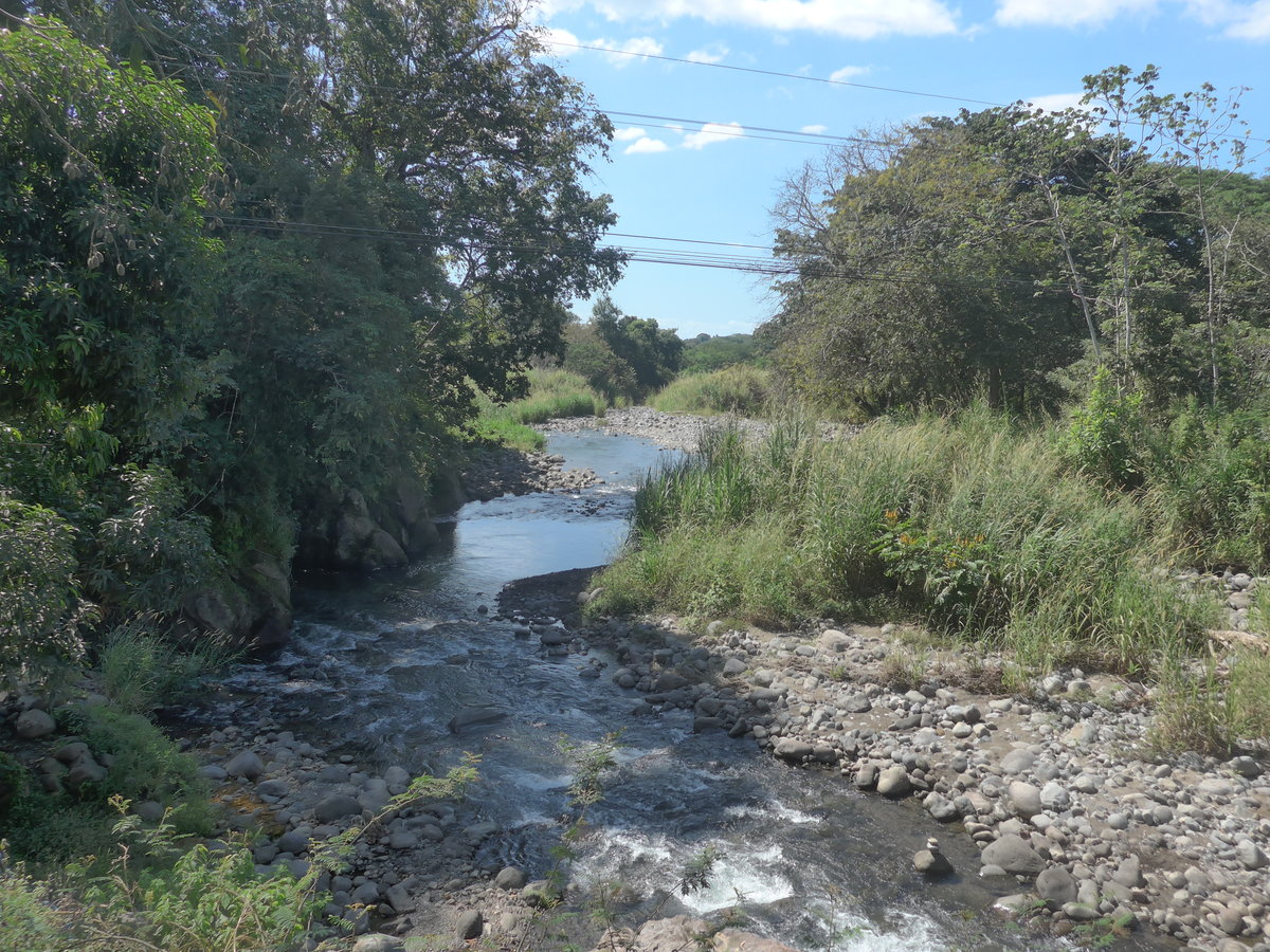 (212'497) - Der Rio Ciruelas am 26. November 2019 in San Bosco