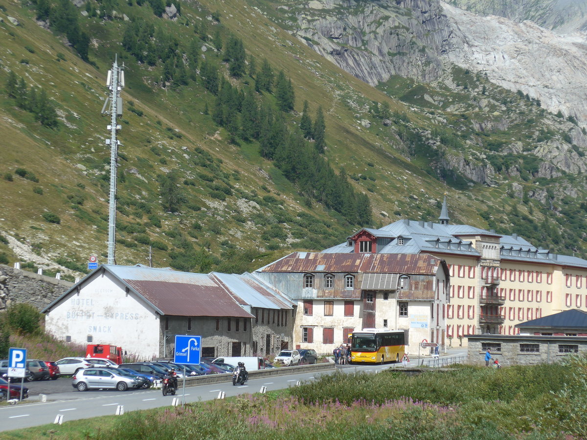 (219'958) - Gletsch zwischen Grimsel und Furka am 22. August 2020