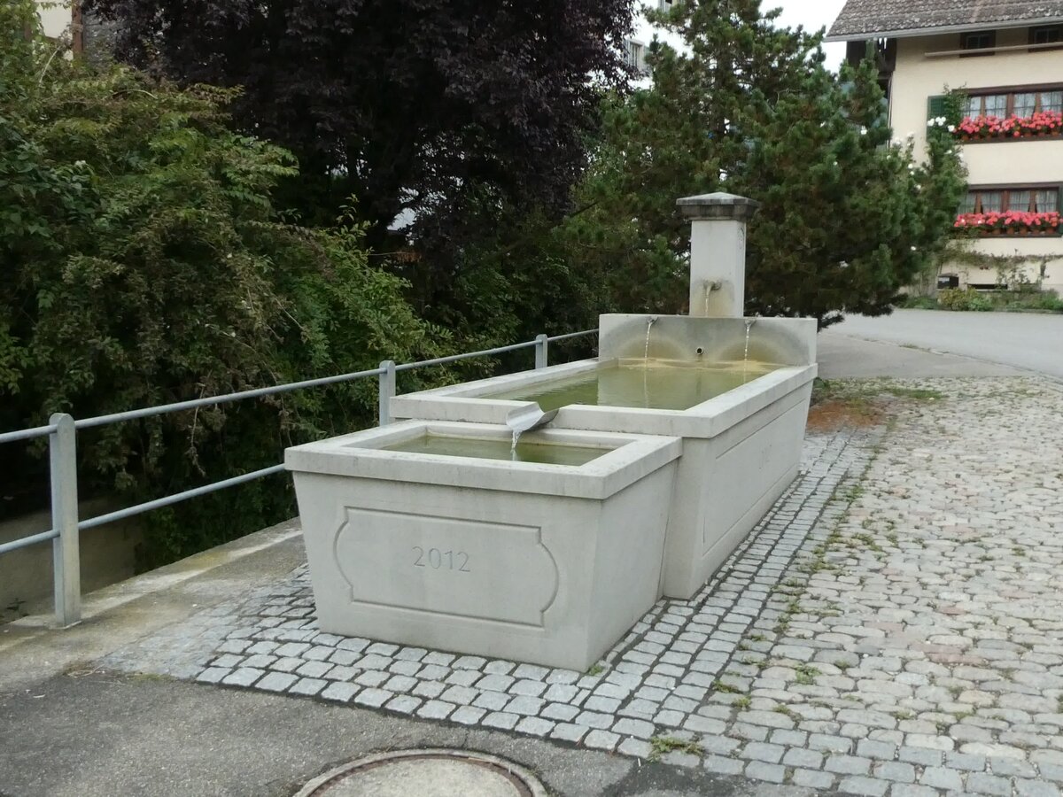 (228'413) - Brunnen von 2012 am 26. September 2021 in Beggingen