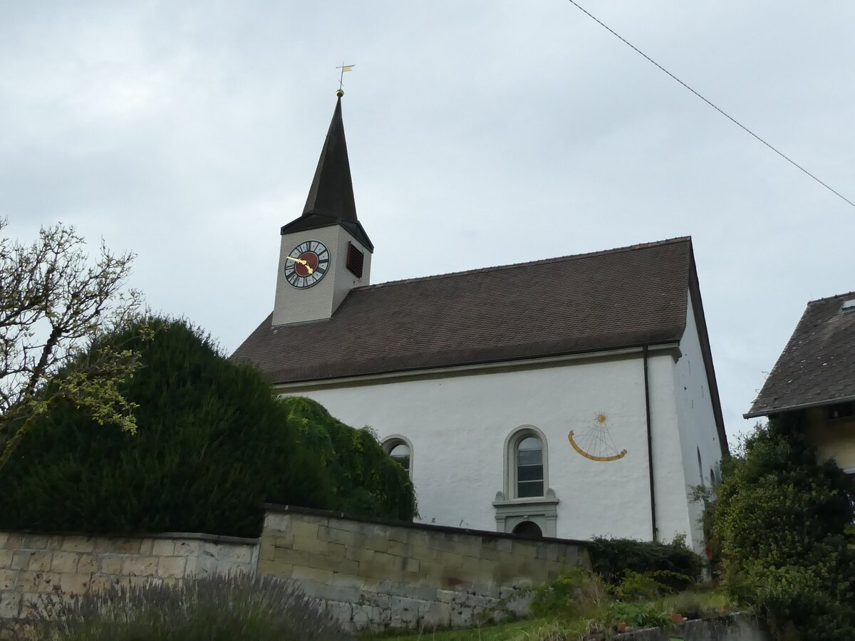 (228'417) - Die Kirche am 26. September 2021 in Beggingen