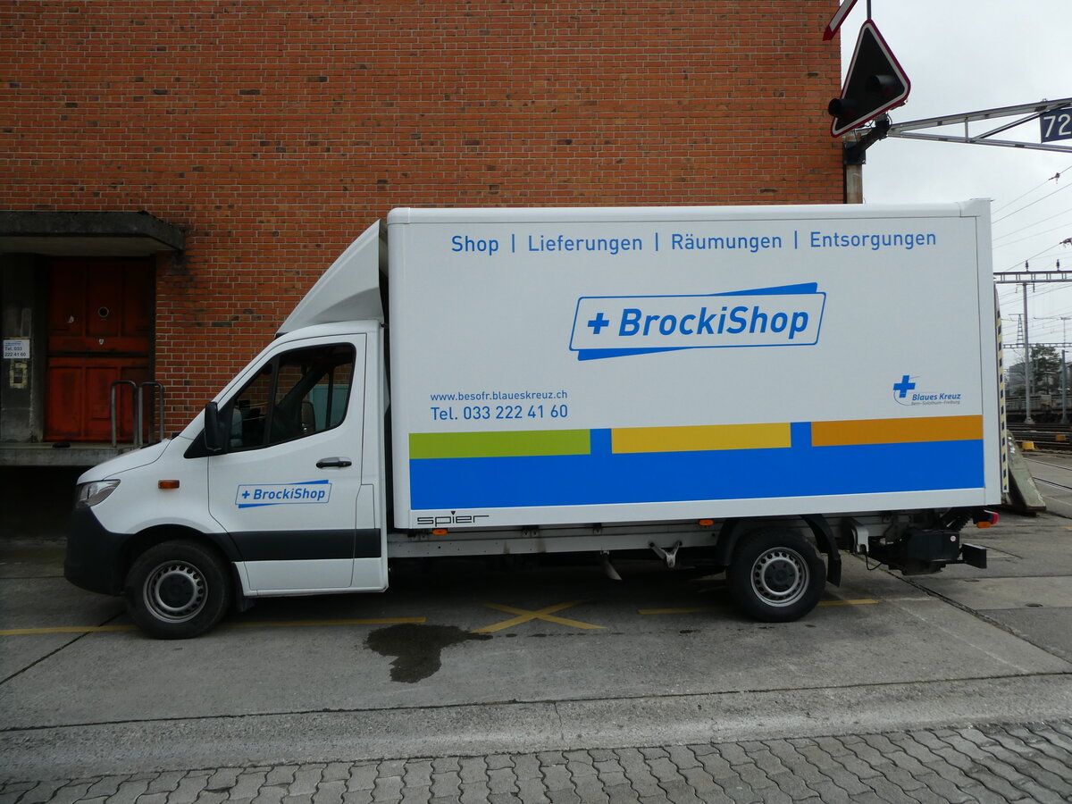 (233'061) - BrockiShop, Thun - BE 844'703 - Mercedes am 21. Februar 2022 in Thun, Rosenau