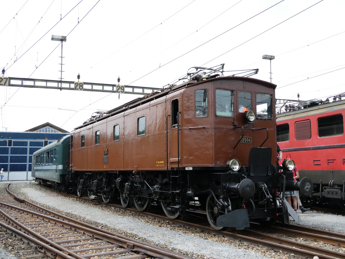 (236'161) - SBB-Lokomotive - Nr. 12'504 - am 22. Mai 2022 in Olten, Industriewerk