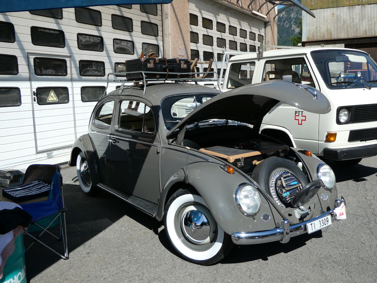 (237'062) - VW-Kfer - TI 3309 - am 12. Juni 2022 in Faido, Garage Barenco