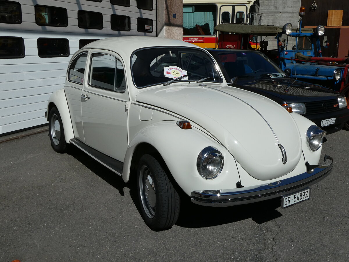 (237'064) - VW-Kfer - GR 54'892 - am 12. Juni 2022 in Faido, Garage Barenco