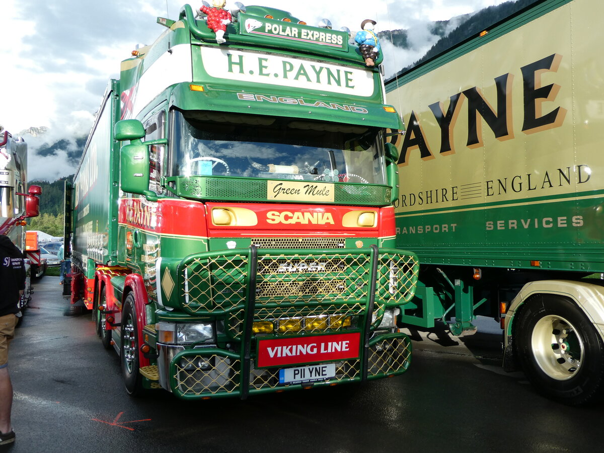 (237'450) - Payne, Bedfordshire - P11 YNE - Scania am 24. Juni 2022 in Interlaken, Flugplatz