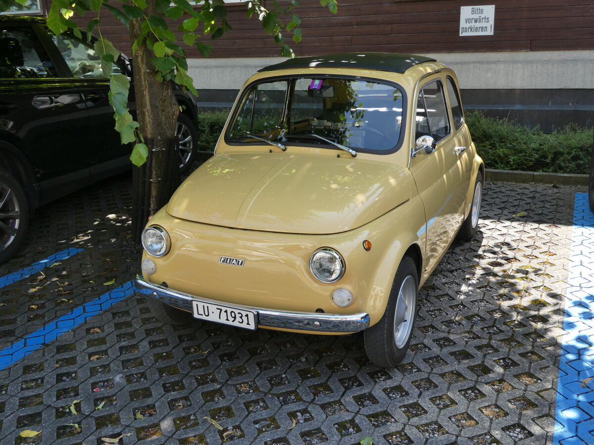 (237'708) - Fiat - LU 71'931 - am 4. Juni 2022 in Sarnen, OiO