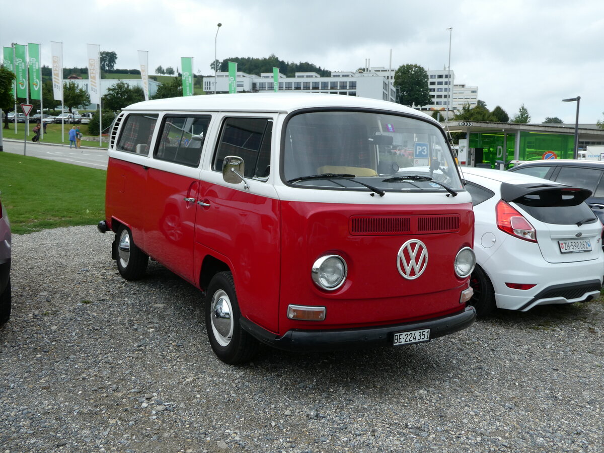 (239'678) - VW-Bus - BE 224'351 - am 27. August 2022 in Oberkirch, CAMPUS Sursee