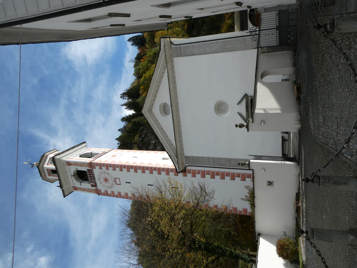 (241'207) - Kirche Comunit Evangelica Riformata am 13. Oktober 2022 in Poschiavo