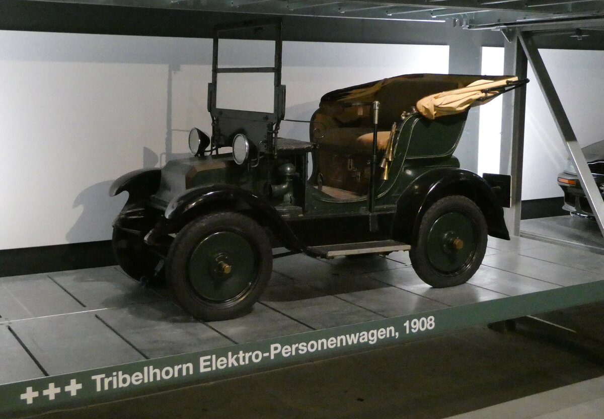 (241'729) - Tribelhorn von 1908 am 22. Oktober 2022 in Luzern, Verkehrshaus