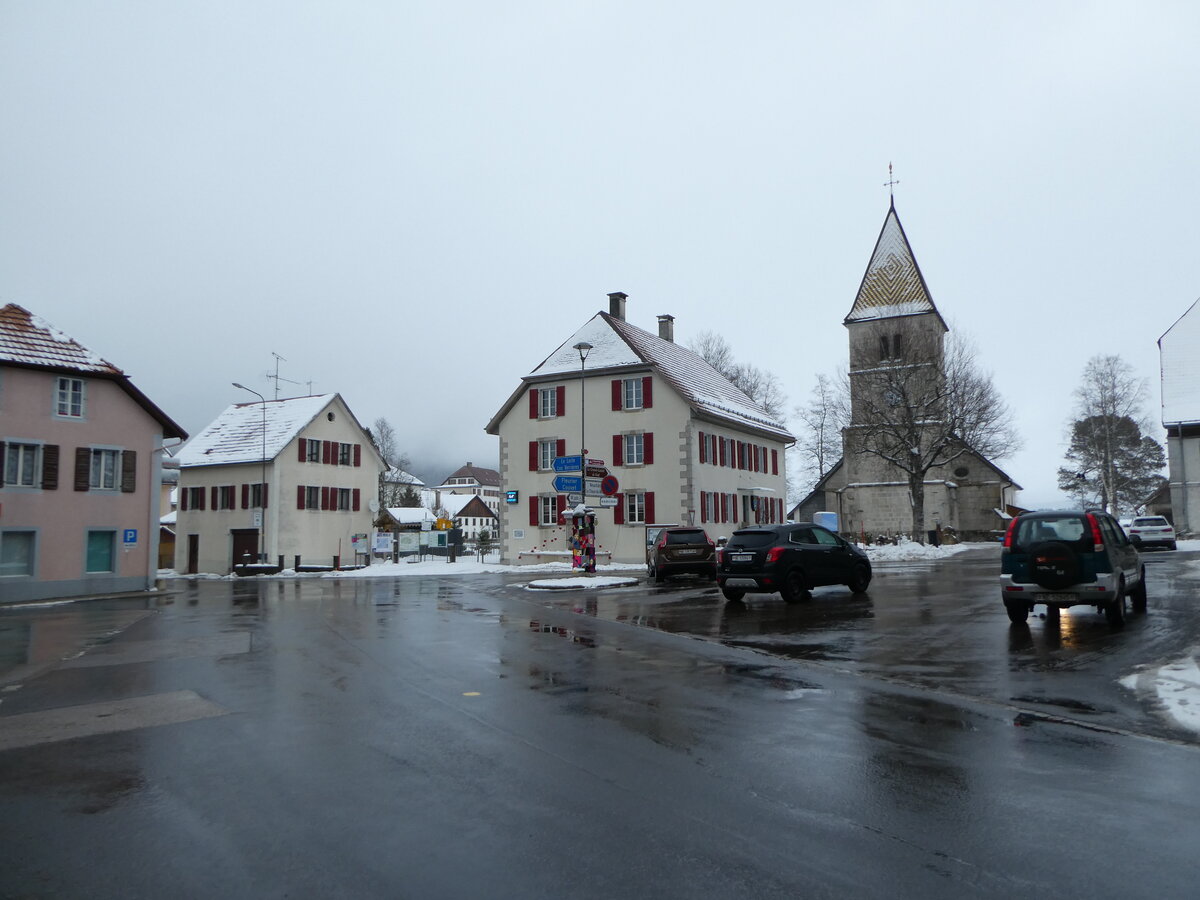 (245'661) - Gemeinde und Kirche am 2. Februar 2023 in La Brvine