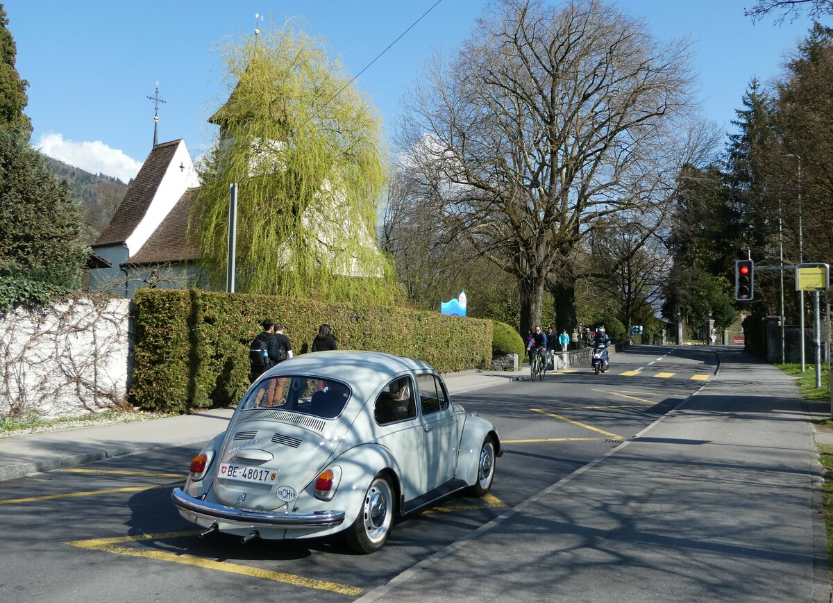 (248'332) - VW-Kfer - BE 48'017 - am 9. April 2023 in Thun, Scherzligen/Schadau