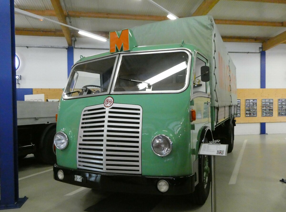 (250'344) - Migros, Zrich - FBW am 21. Mai 2023 in Wetzikon, FBW-Museum