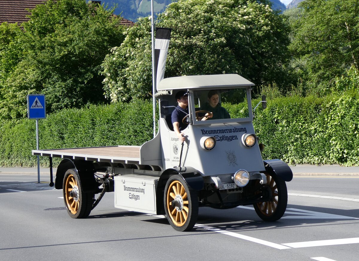 (262'484) - Brunnenverwaltung, Eptingen - BL 5192 - Tribelhorn am 18. Mai 2024 in Sarnen, OiO 