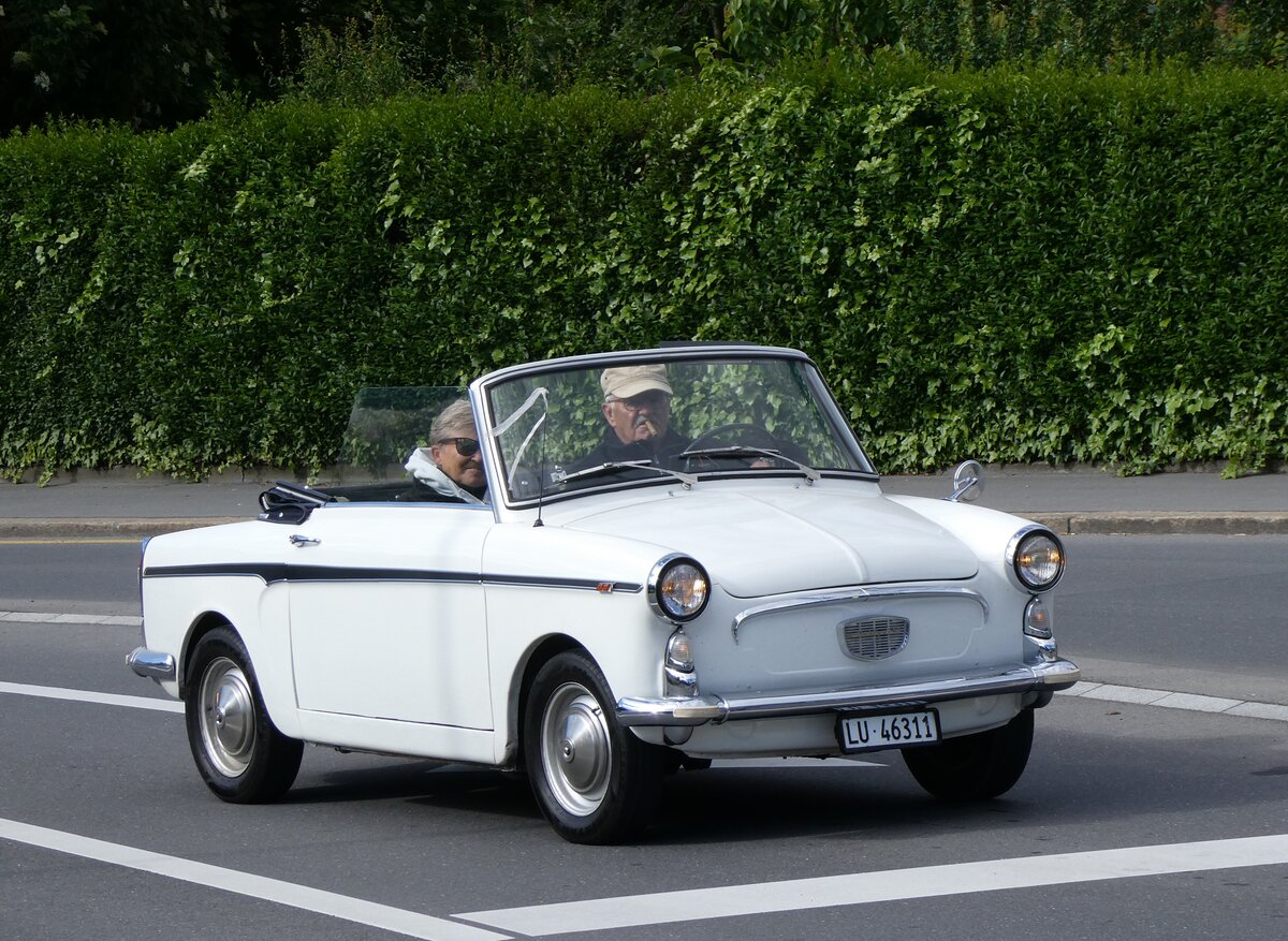 (262'495) - Autobianchi - LU 46'311 - am 18. Mai 2024 in Sarnen, OiO