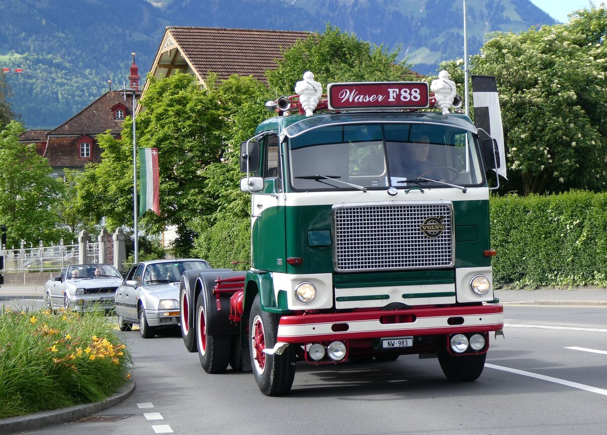 (262'515 - Waser - NW 983 - Volvo am 18. Mai 2024 in Sarnen, OiO