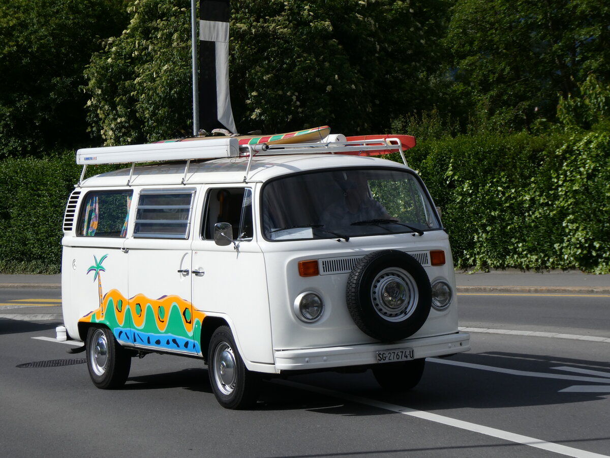 (262'540) - VW-Bus - SG 27'674 U - am 18. Mai 2024 in Sarnen, OiO