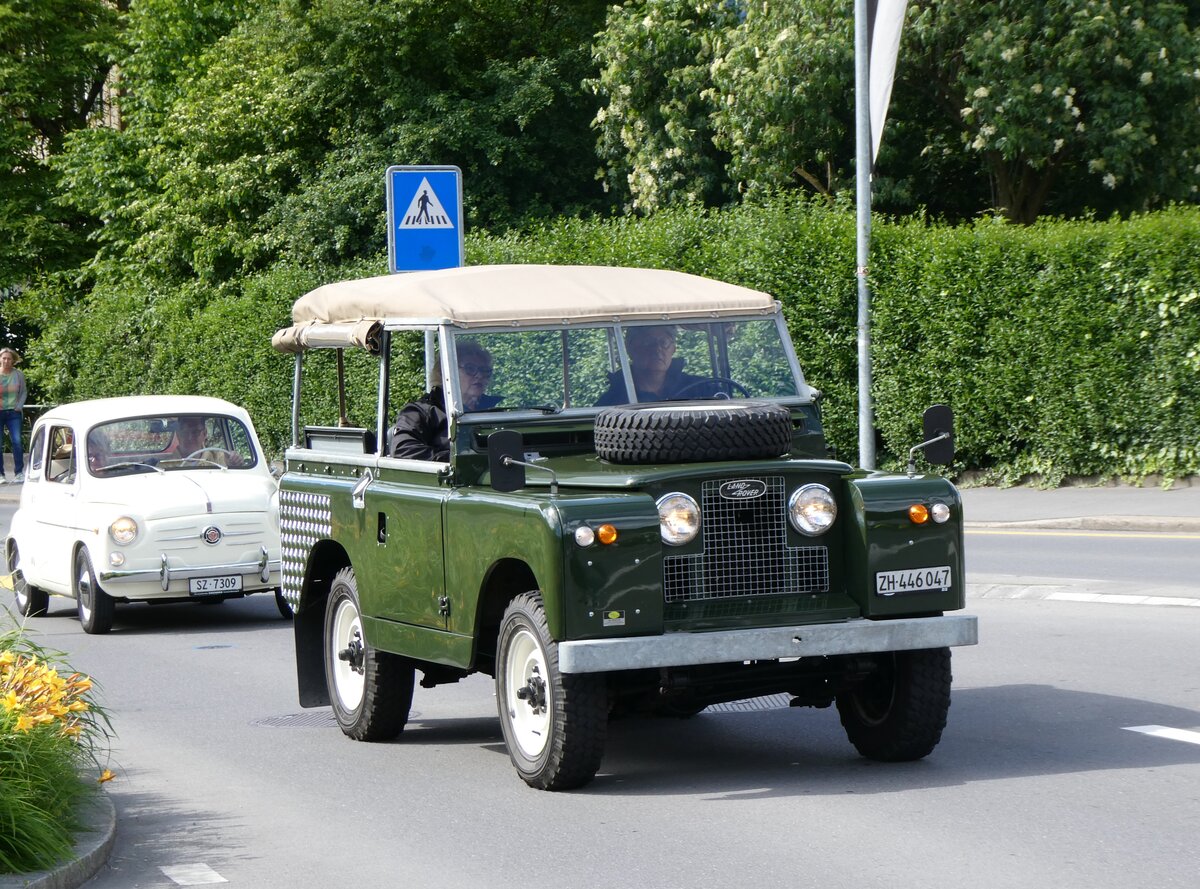 (262'606) - Land-Rover - ZH 446'047 am 18. Mai 2024 in Sarnen, OiO