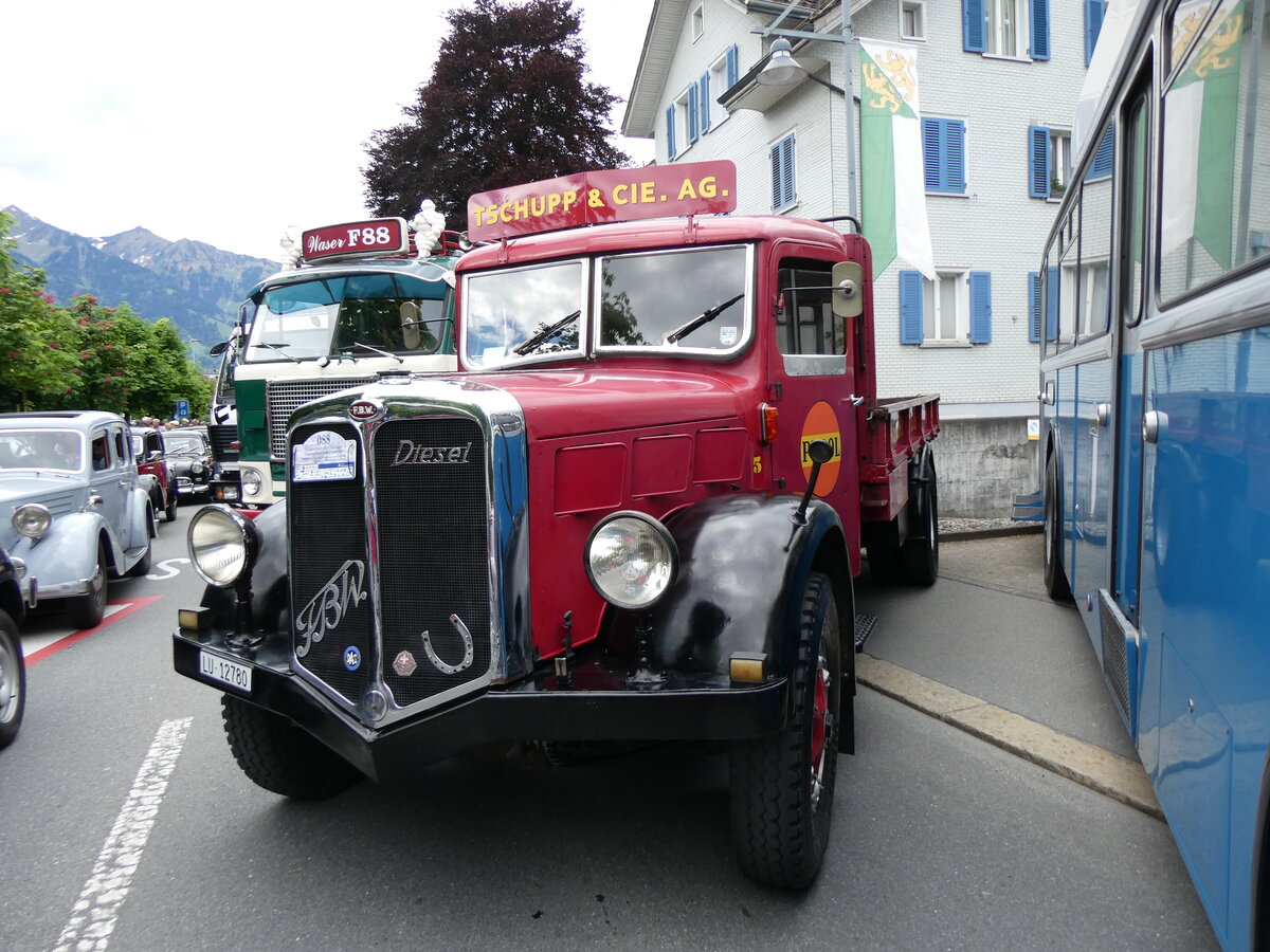 (262'690) - Tschupp, Ballwil - Nr. 5/LU 12'780 - FBW am 18. Mai 2024 in Sarnen, OiO