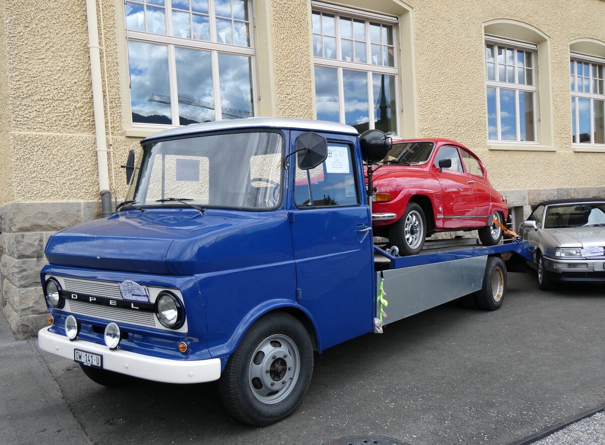 (262'691) - Opel - OW 141 U - am 18. Mai 2024 in Sarnen, OiO