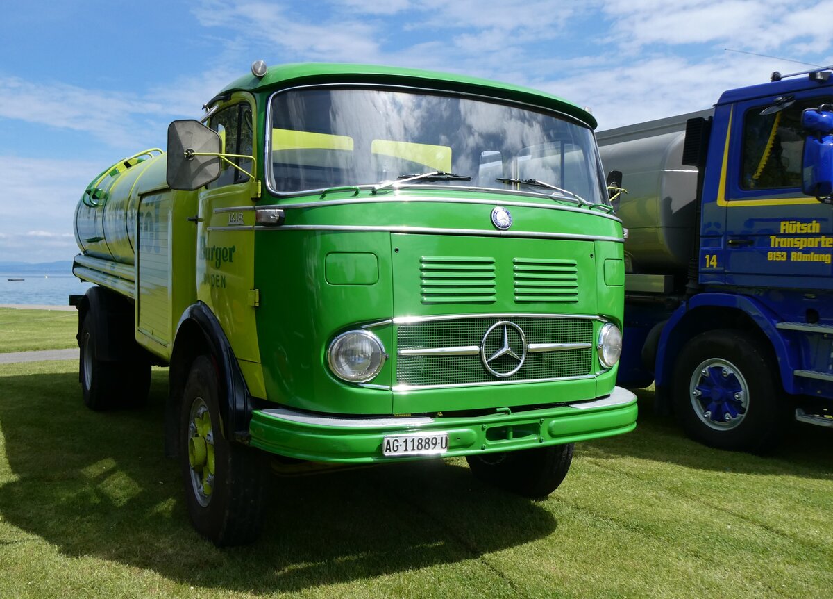 (262'966) - Burger, Baden - AG 11'889 U - Mercedes am 25. Mai 2024 in Arbon, Arbon Classics