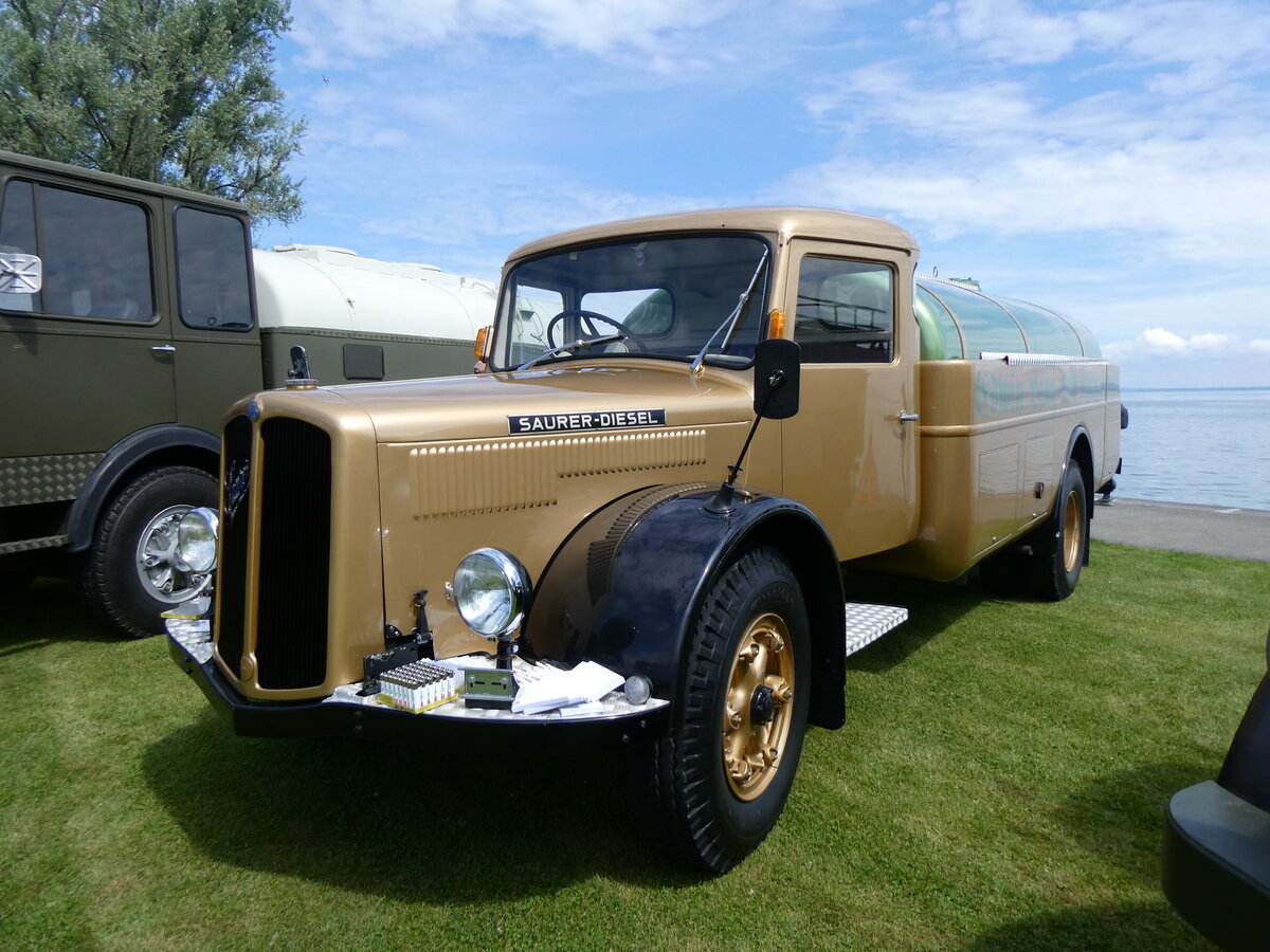 (262'968) - Lang, Kreuzlingen - Saurer am 25. Mai 2024 in Arbon, Arbon Classics