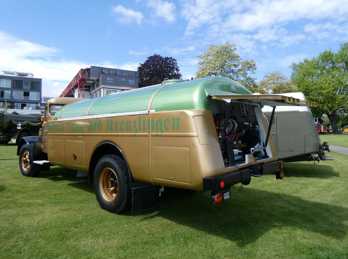 (262'969) - Lang, Kreuzlingen - Saurer am 25. Mai 2024 in Arbon, Arbon Classics