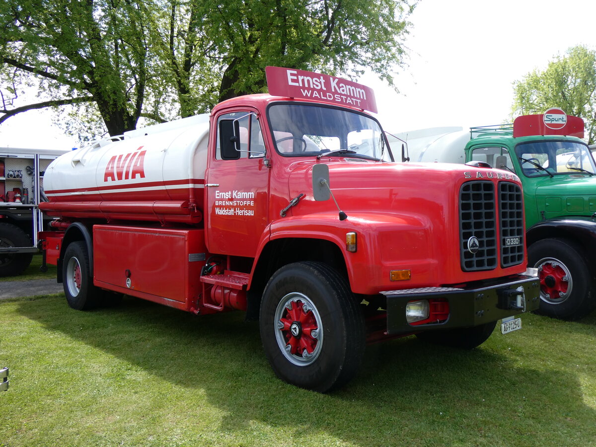 (262'972) - Kamm, Waldstatt - AG 9125 U - Saurer am 25. Mai 2024 in Arbon, Arbon Classics