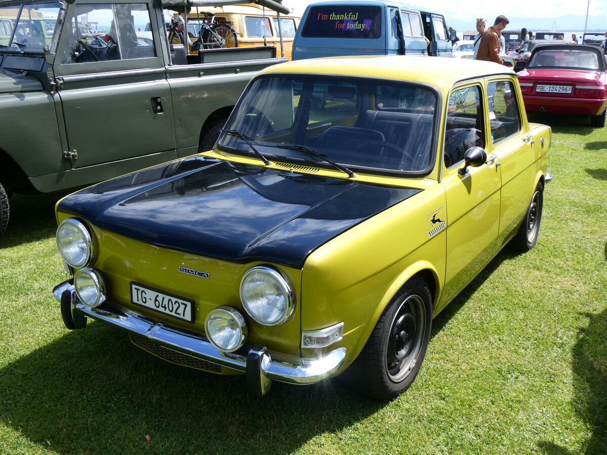 (263'031) - Simca - TG 64'027 - am 25. Mai 2024 in Arbon, Arbon Classics