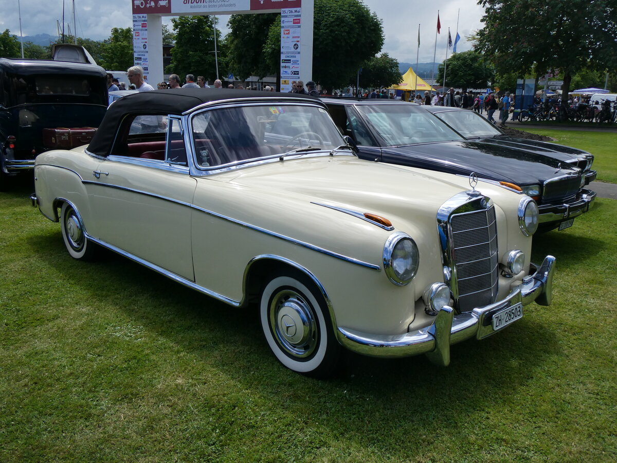 (263'130) - Mercedes - ZH 28'503 - am 25. Mai 2024 in Arbon, Arbon Classics