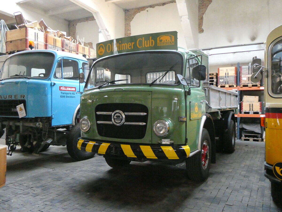 (264'048) - Oldtimer Club Saurer, Arbon - Saurer am 27. Juni 2024 in Arbon, Saurermuseum Depot