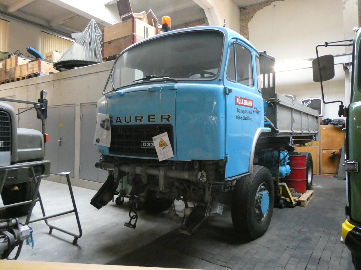 (264'049) - Fllemann, Steckborn - Saurer am 27. Juni 2024 in Arbon, Saurermuseum Depot