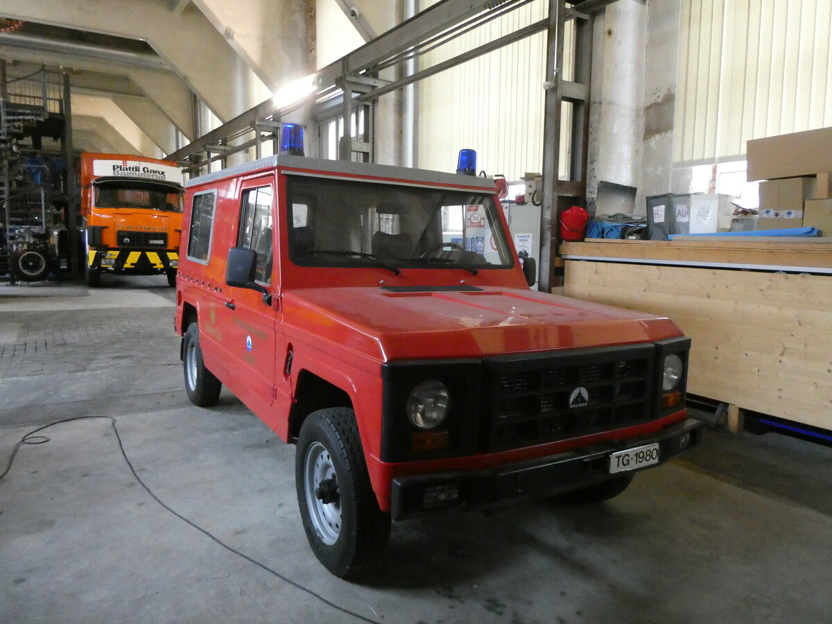 (264'051) - Betriebsfeuerwehr Saurer, Arbon - Saurer am 27. Juni 2024 in Arbon, Saurermuseum Depot