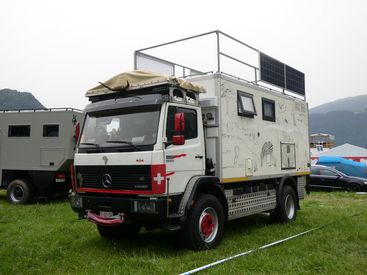 (264'128) - Mercedes - TG 229'256 - am 29. Juni 2024 in Interlaken, Flugplatz