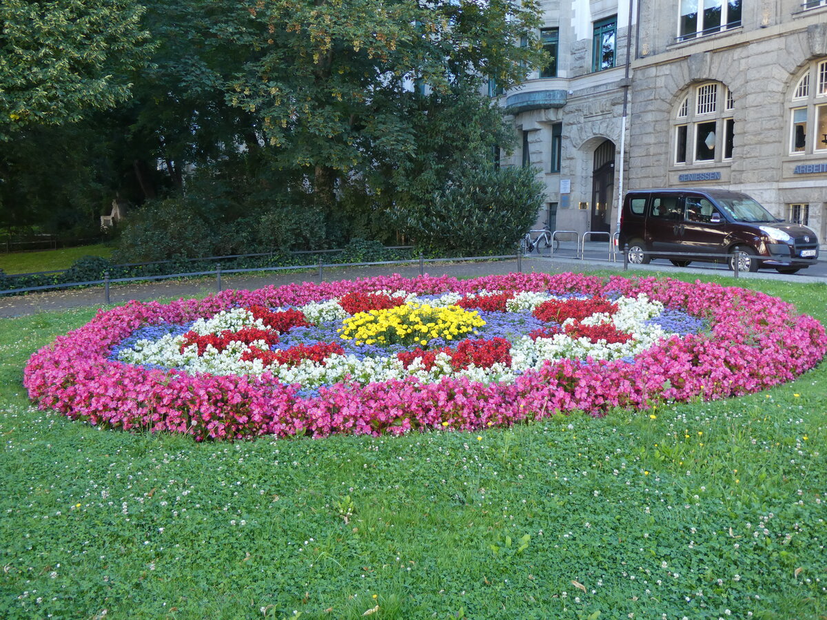 (264'416) - Blumenbeet am 9. Juli 2024 in Leipzig