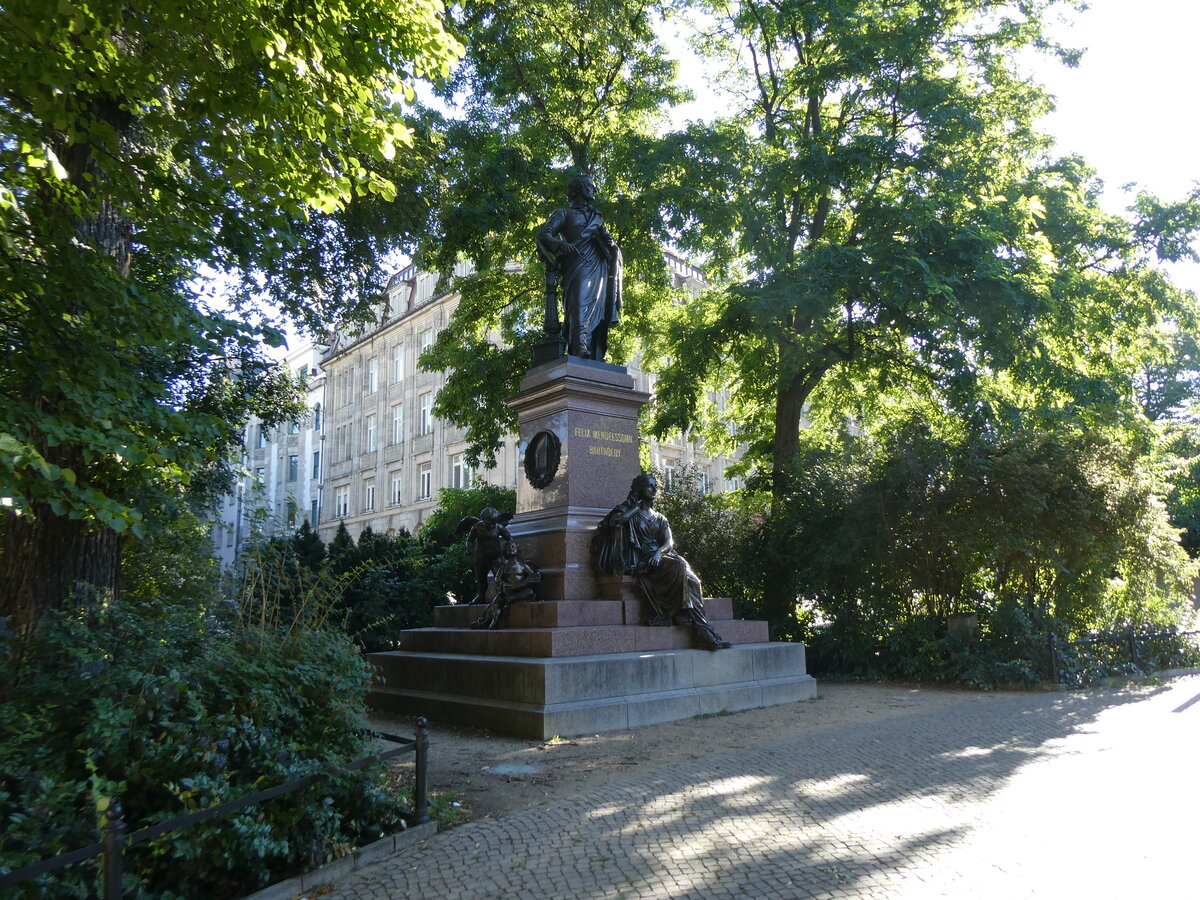 (264'418) - Mendelsohn-Denkmal am 9. Juli 2024 in Leipzig