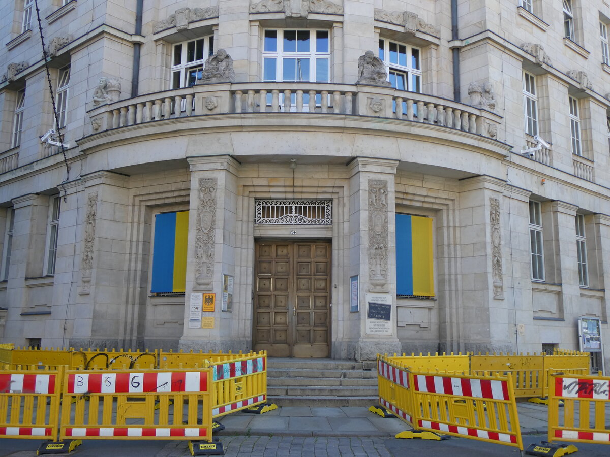 (264'424) - Tor zum Mueseum in der  Runden Ecke  am 9. Juli 2024 in Leipzig