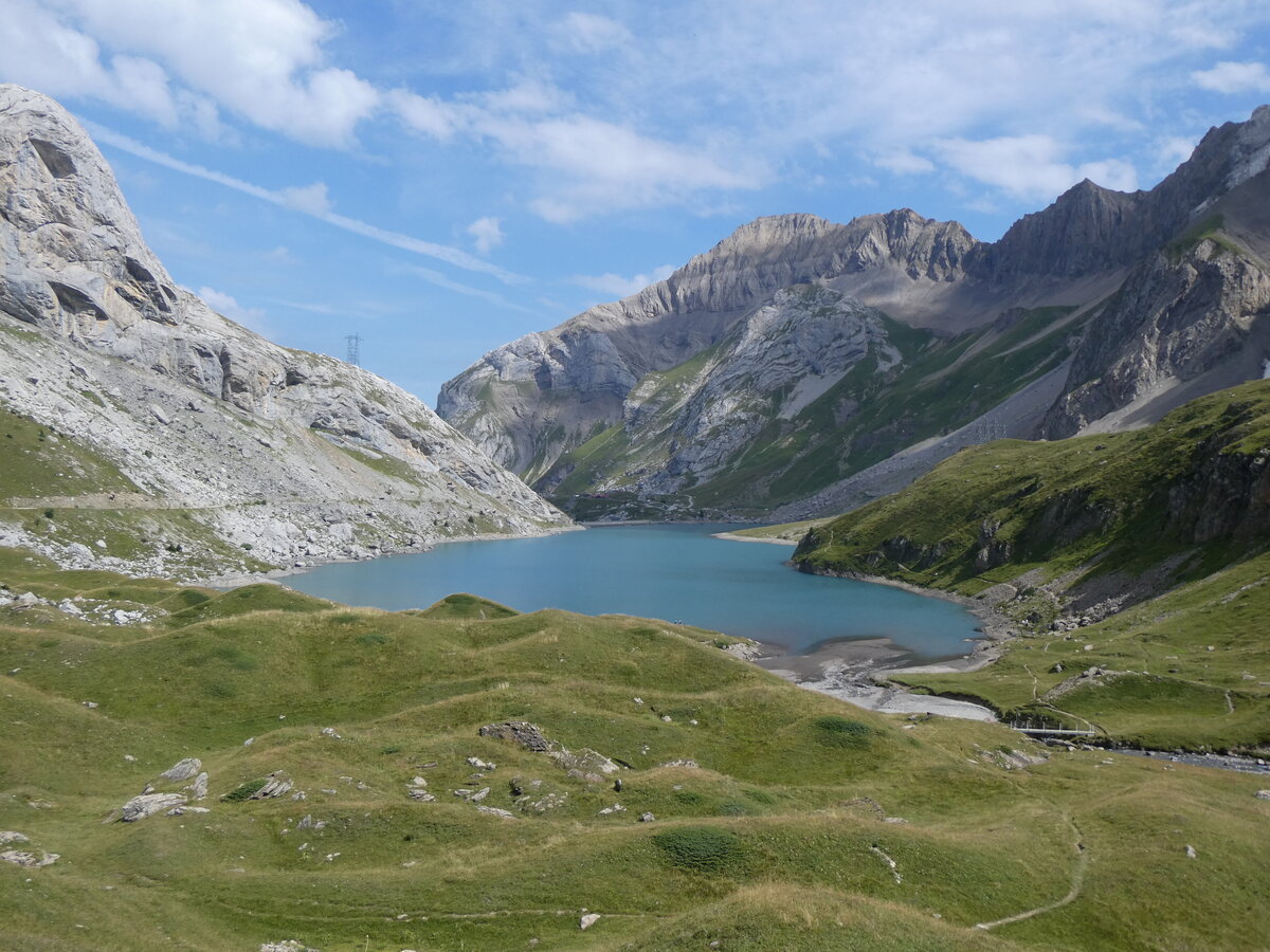 (266'545) - Sanetschsee am 1. September 2024 am Sanetschpass