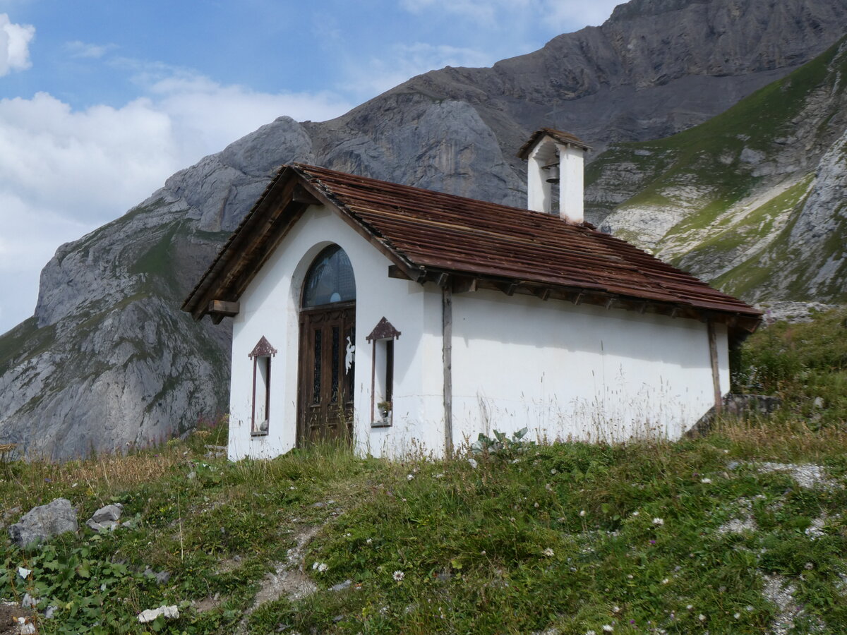 (266'567) - Kapelle am 1. September 2024 auf dem Sanetschpass