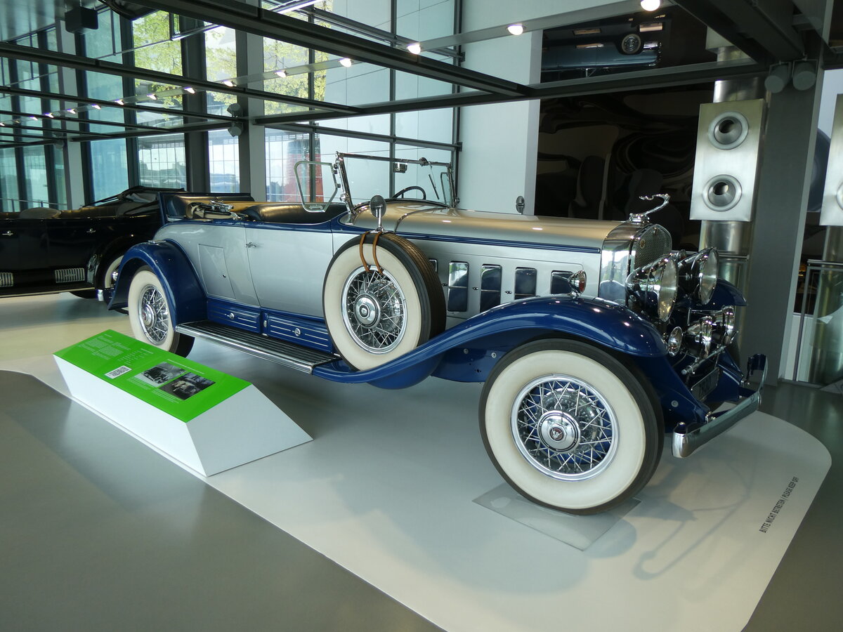 (274'915) - Cadillac - Jahrgang 1930 - am 7. Mai 2025 in Wolfsburg, Autostadt