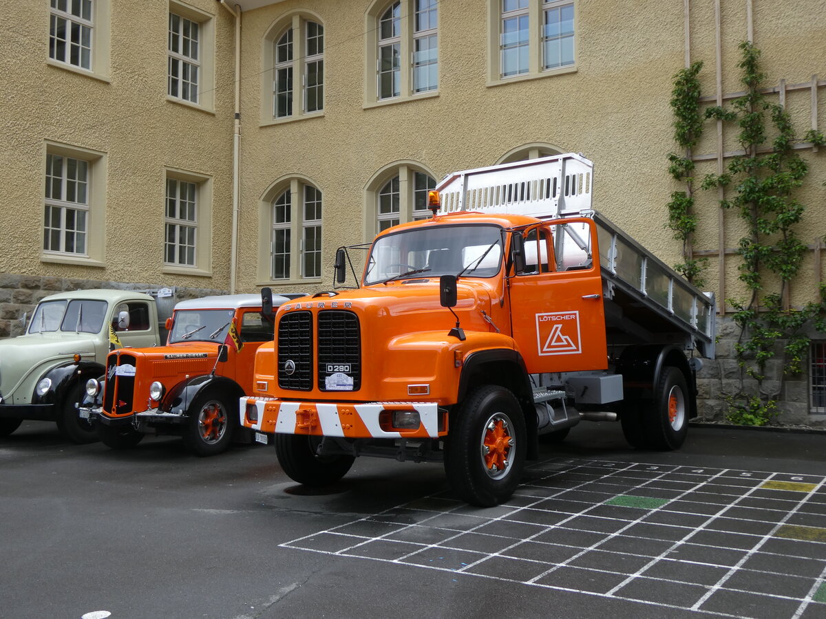 (276'422) - Ltscher - LU 10'169 - Saurer am 7. Juni 2025 in Sarnen, OiO