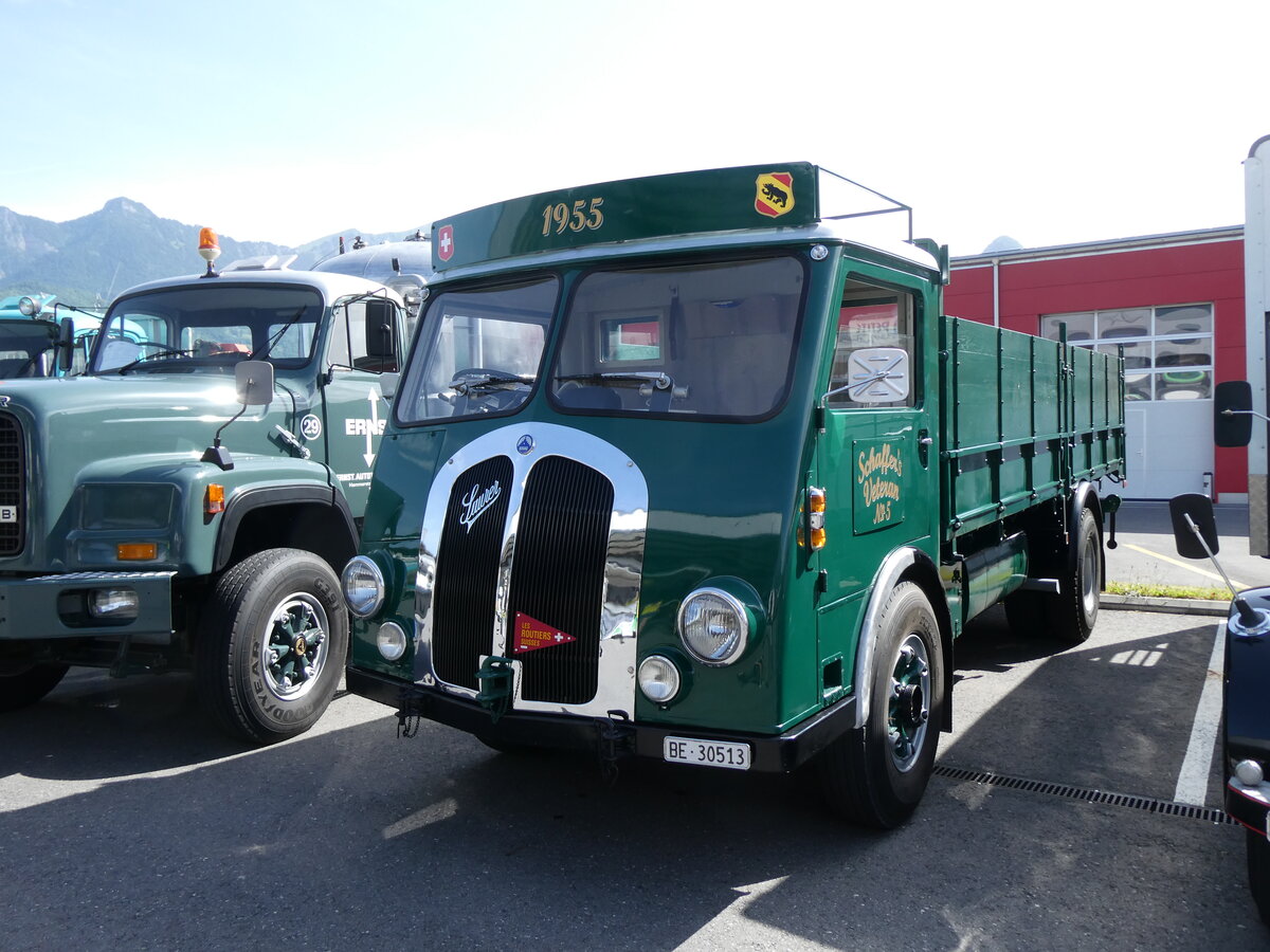 (276'650) - Schaffer, Oberburg - Nr. 5/BE 30'513 - Saurer am 14. Juni 2025 in Aigle, Kolly SA