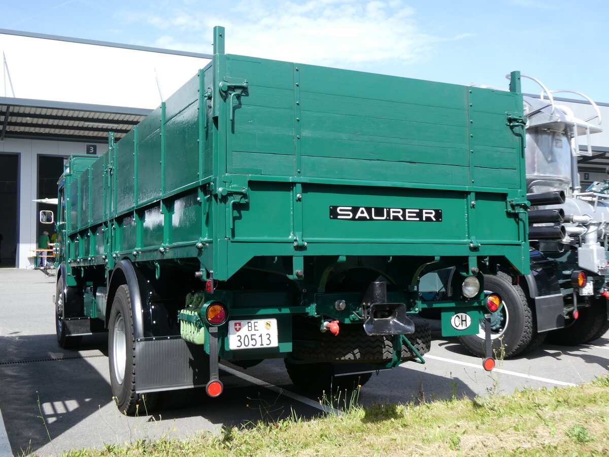 (276'651) - Schaffer, Oberburg - Nr. 5/BE 30'513 - Saurer am 14. Juni 2025 in Aigle, Kolly SA