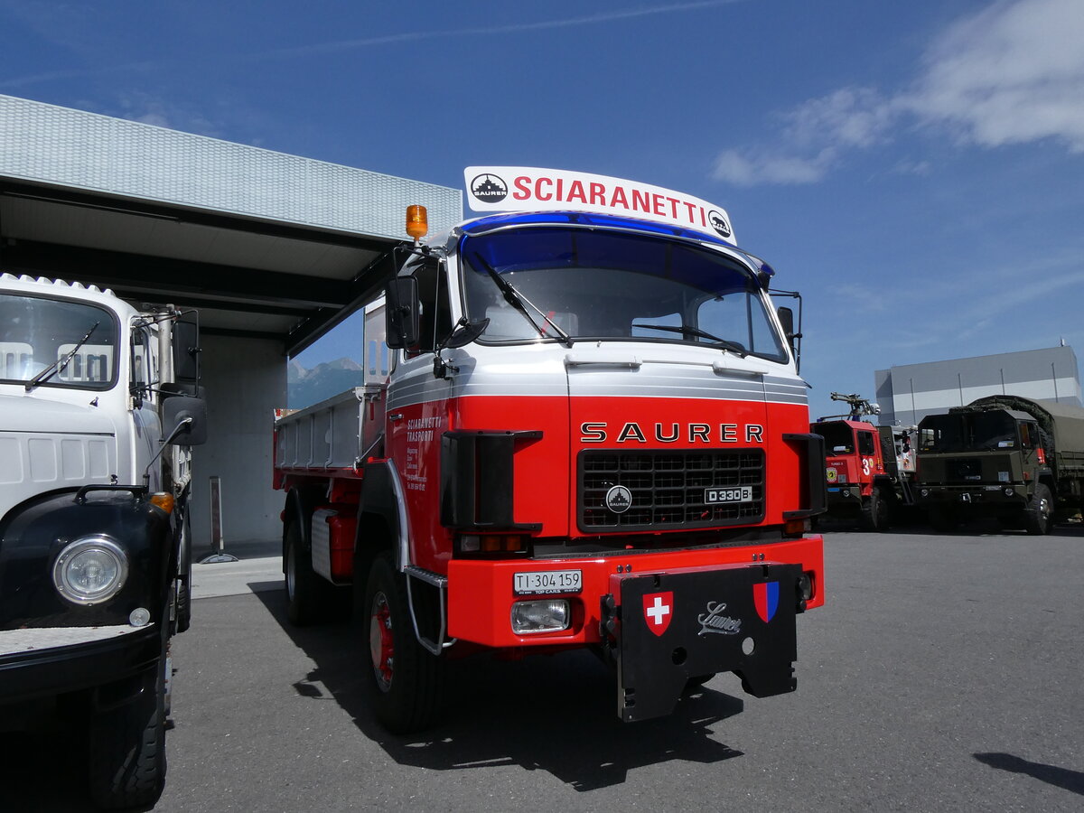 (276'656) - Sciaranetti, Personico - TI 304'159 - Saurer am 14. Juni 2025 in Aigle, Kolly SA