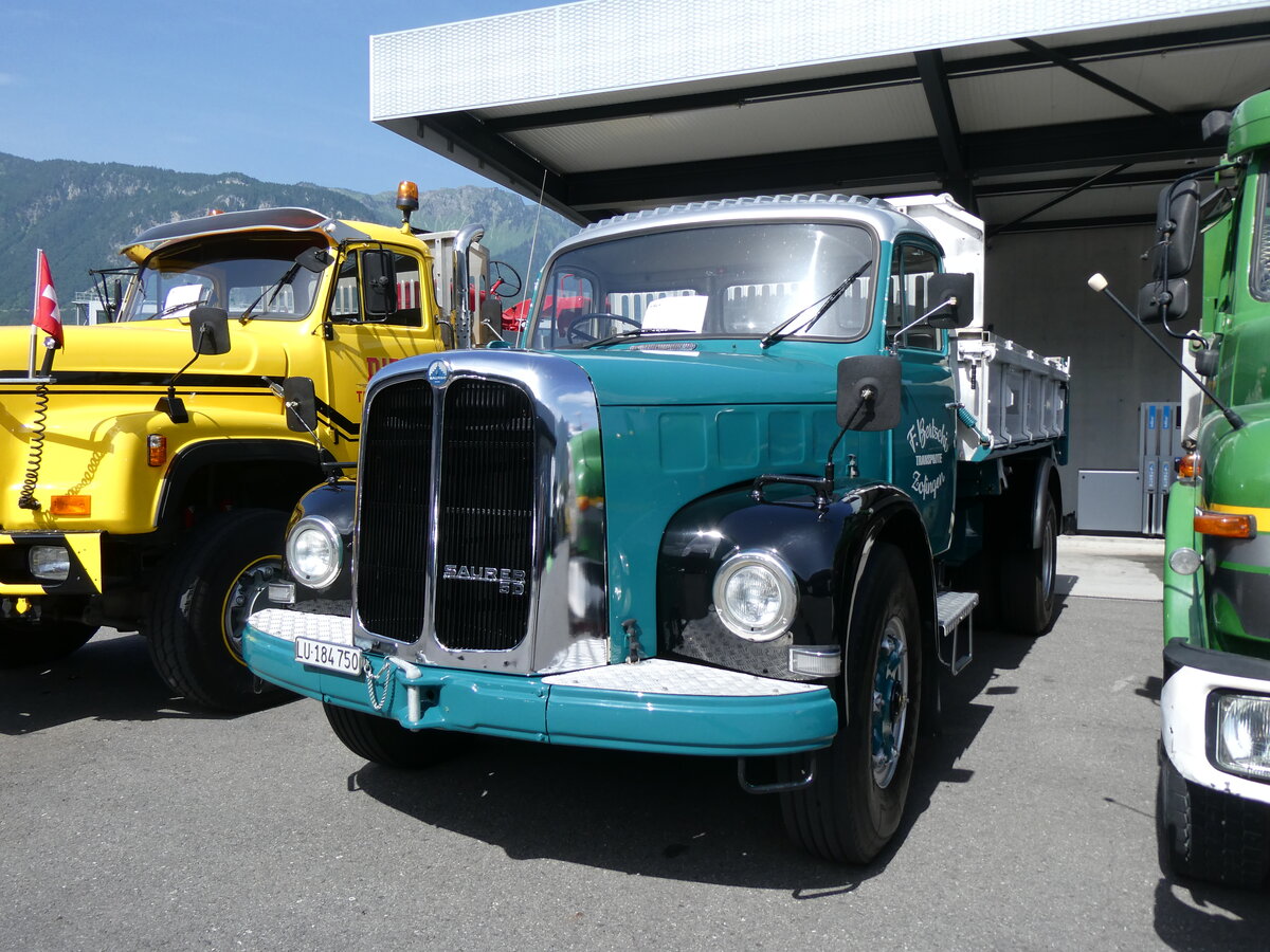 (276'658) - Bertschi, Zofingen - LU 184'750 - Saurer am 14. Juni 2025 in Aigle, Kolly SA
